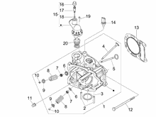 Einhait Kopf - Ventil
