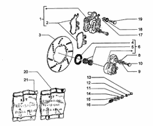 Stoßdämpfer hinten