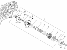 Getriebene riemenscheeiben