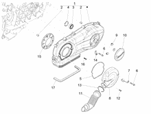 Kurbelwelledeckel - Kühlung kurbelgehäuse