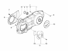 Kurbelwelledeckel - Kühlung kurbelgehäuse