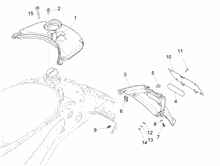 Hinterabdeckung - Kotflügellappen