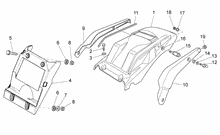 Schutzbleche vo.-hi.
