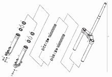 Schwinge - Stoßdämpfer