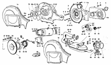 Kurbelwelle-pleuelstange-kurbelzapfen einheit