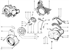 Engine assy - Flywheel magneto