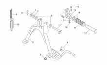 Fussrasten - Ständer