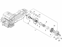 Getriebene riemenscheeiben