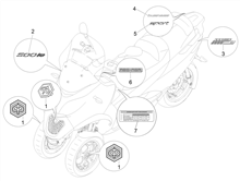 Plaketten - Verzierungen