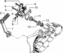 Einheit Zylinder-Kolben-Kolbenbolzen
