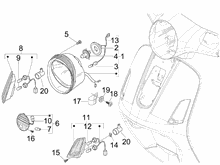 Vorderleuchten - Blinkleuchten