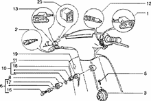 Stoßdämpfer hinten