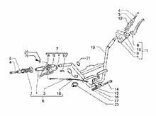 Stoßdämpfer hinten