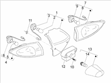 Hinterleuchten - Blinkleuchten