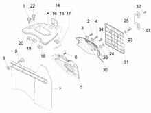 Hinterabdeckung - Kotflügellappen