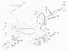 Hinterleuchten - Blinkleuchten