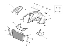 Sitz - Gepäckträger