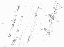 Schwinge - Stoßdämpfer