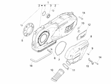 Kurbelwelledeckel - Kühlung kurbelgehäuse