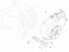 Schwungraddeckel - Ölfilter