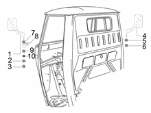 Verkleidungen vorne - Spritzschutz