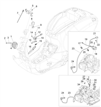 Spannungsreglerern - Elektronisches Steuergerern - Zündspule