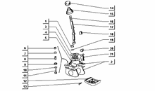 Schalthebel (lenkrad)