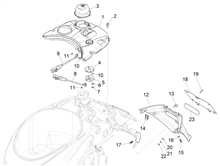 Hinterabdeckung - Kotflügellappen