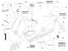 Plaketten - Verzierungen