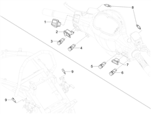 Wechselschalter - Umschalter - Druckschalter - Schalter