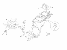 Fernschalteren - Batterie - Hupe