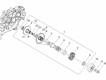 Getriebene riemenscheeiben