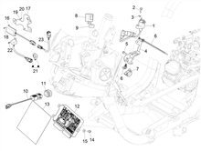 Spannungsreglerern - Elektronisches Steuergerern - Zündspule