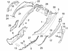 Seitenabdeckung - Spoiler