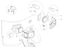 Vorderleuchten - Blinkleuchten
