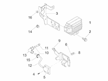 Spannungsreglerern - Elektronisches Steuergerern - Zündspule