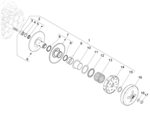 Getriebene riemenscheeiben