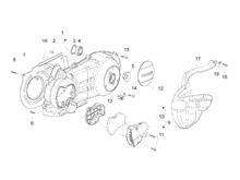 Kurbelwelledeckel - Kühlung kurbelgehäuse