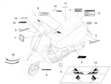 Plaketten - Verzierungen