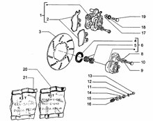 Stoßdämpfer hinten