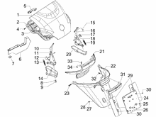 Hinterabdeckung - Kotflügellappen