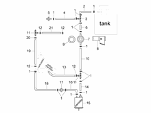 Verdunstungsschutz-Anlage