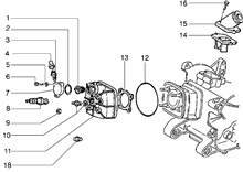 Kurbelwelle-pleuelstange-kurbelzapfen einheit