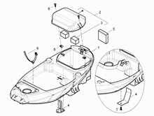Schutzhelmgehäuse - Untersitz