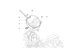 Einheit Zylinder-Kolben-Kolbenbolzen