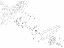 Antriebsriemenscheibe