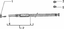 Schaltzug-vorderradbremszug