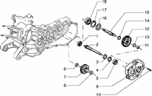 Befestigung schaltsegment