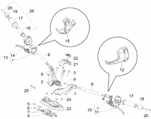 Lenker - Hauptbremszylinder