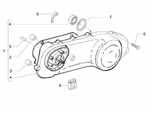 Kurbelwelledeckel - Kühlung kurbelgehäuse